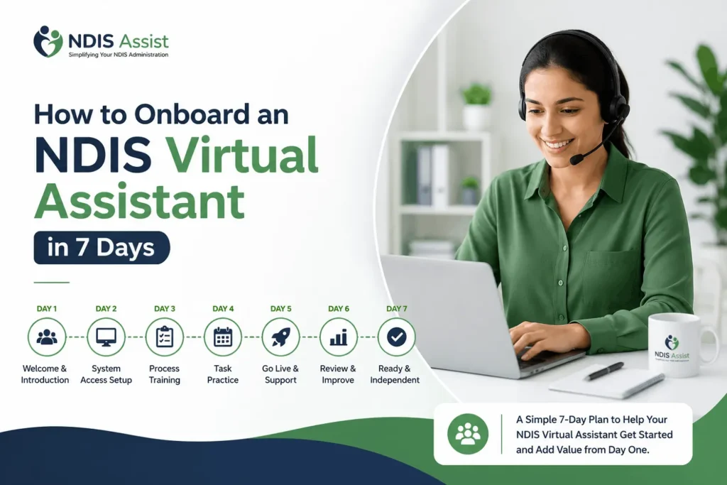 Onboard an NDIS Virtual Assistant